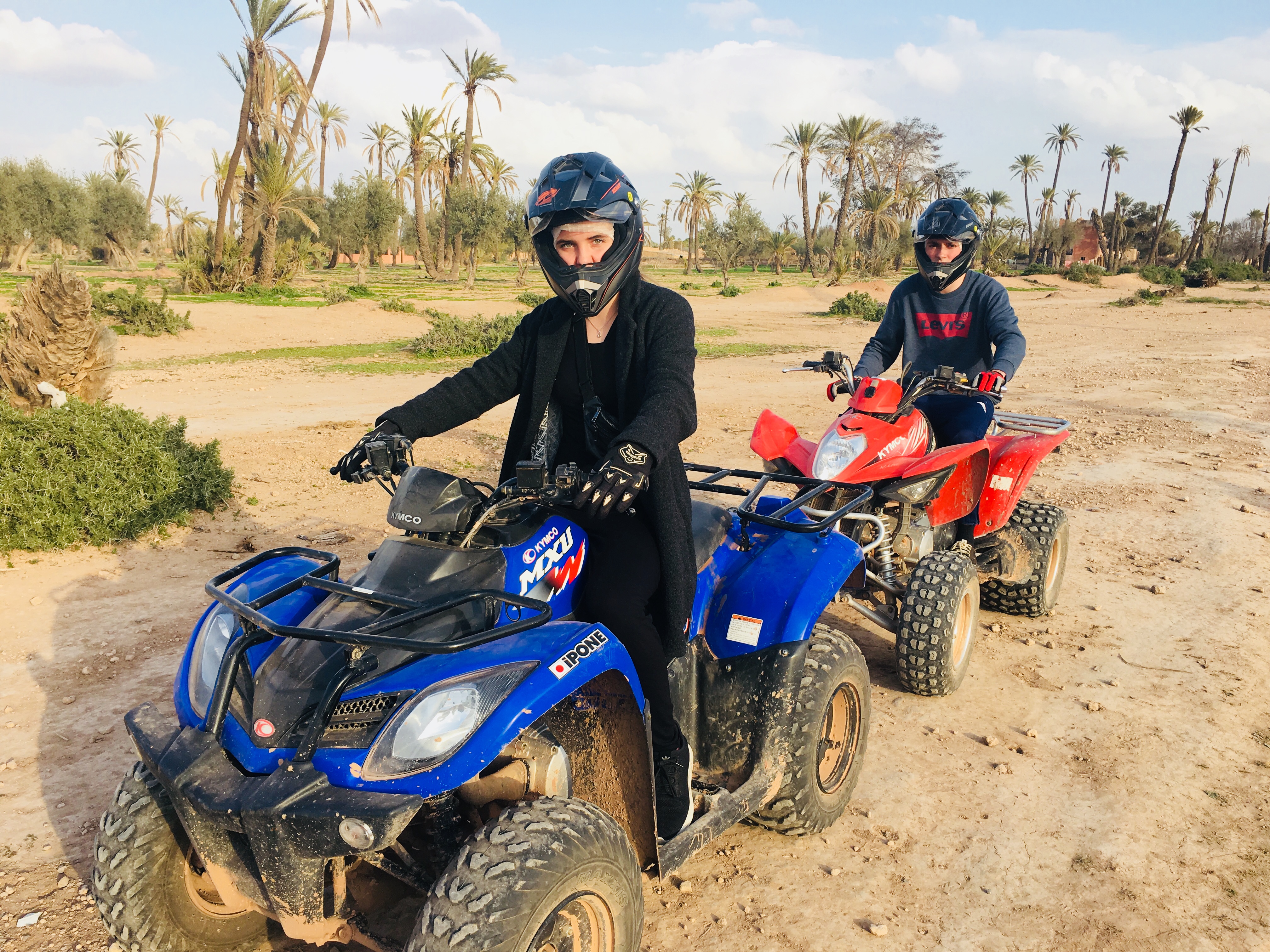 Quad Biking Safari In the palm grove of Marrakech